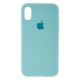 Чохол Silicone Case Full Size (AA) для iPhone X/Xs Колір 59.Marine green 2020000235156