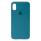 Чохол Silicone Case Full Size (AA) для iPhone X/Xs Колір 59.Marine green 2020000235156