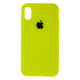 Чохол Silicone Case Full Size (AA) для iPhone X/Xs Колір 59.Marine green 2020000235156