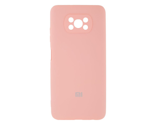 Чохол Full Case with frame для Xiaomi Poco X3 Колір 06, Light pink 2020000234166