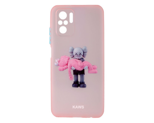 Чохол TPU Ultra-thin Matt with Frame for Xiaomi Redmi Note 10 Колір 08, Pink