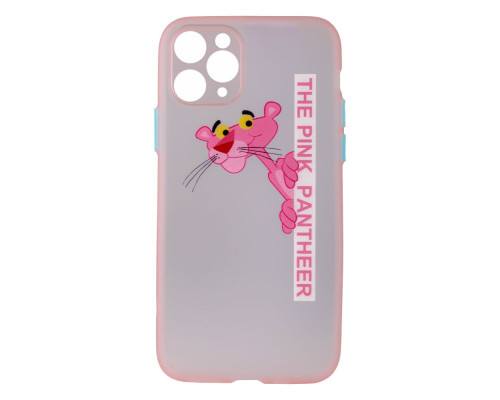 Чохол TPU Ultra-thin Matt with Frame для iPhone 11 Колір 04, Pink