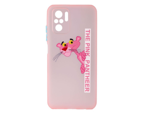 Чохол TPU Ultra-thin Matt with Frame for Xiaomi Redmi Note 10 Колір 08, Pink