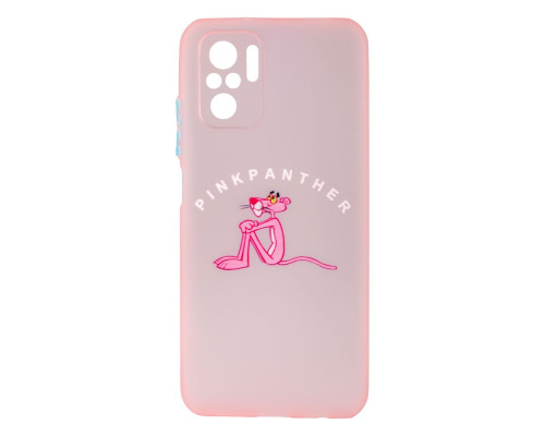 Чохол TPU Ultra-thin Matt with Frame for Xiaomi Redmi Note 10 Колір 08, Pink