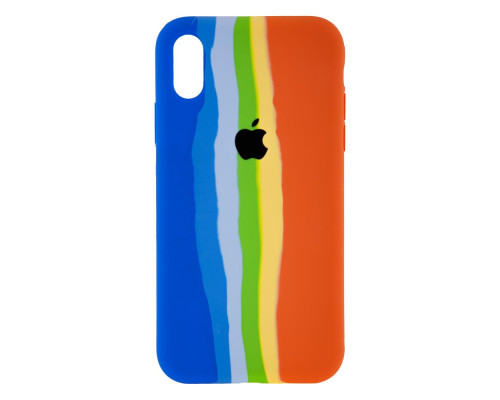 Чохол Original Full Size для iPhone Xr Rainbow Copy Колір 06