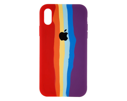 Чохол Original Full Size для iPhone Xr Rainbow Copy Колір 06