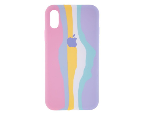 Чохол Original Full Size для iPhone Xr Rainbow Copy Колір 06