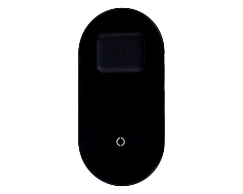 Бездротовий Зарядний Пристрій Baseus Simple 2in1 For Phones+Pods 15W WXJK 3.0A Колір Чорний, 01