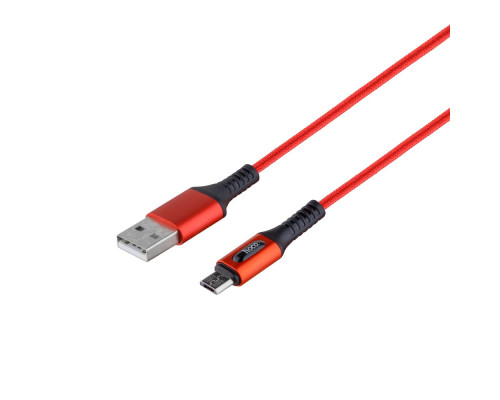 Кабель USB Hoco U79 Admirable Micro 2.4A Колір Червоний 6931474724281