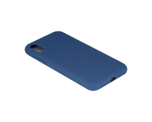 Чохол Silicone Knitted для iPhone X/Xs Copy Колір 4, Black