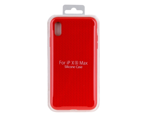 Чохол Silicone Knitted для iPhone Xs Max Copy Колір 6, Red