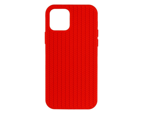 Чохол Silicone Knitted для iPhone 12/12 Pro Copy Колір 4, Black