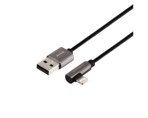 Кабель Baseus USB to iP 2.4A CALCS Колір Чорний. 01