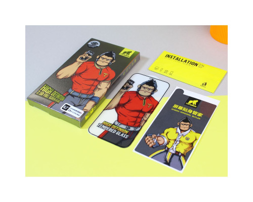 Захисне скло Type Gorilla TG 2.5D Silk full для Samsung A31/A32 4G/A22 4G WT1 Колір Чорний 2020000263241