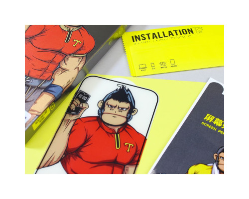 Захисне скло Type Gorilla TG 2.5D Silk full для Samsung A31/A32 4G/A22 4G WT1 Колір Чорний 2020000263241