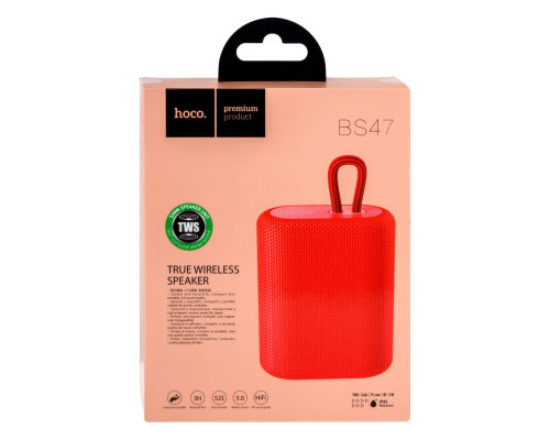 Колонка Hoco BS47 Колір Червоний 6931474755988
