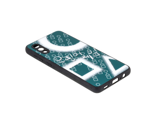 Чохол TPU Glass SG with frame для Samsung Galaxy A02 2021 A022G Колір 10
