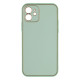 Чохол Leather Gold with Frame without Logo для iPhone 12 Колір 5, Dark Green