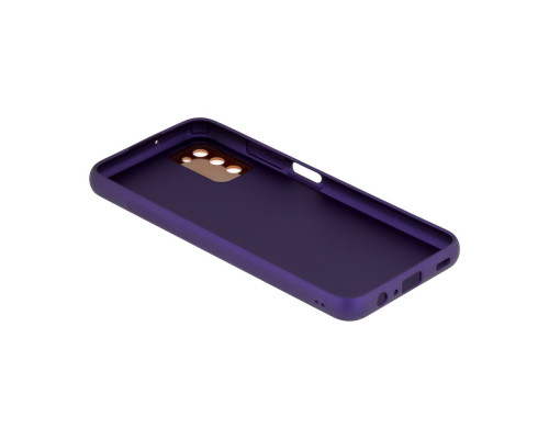 Чохол Leather Gold with Frame without Logo для Samsung A02s Колір 5, Pink