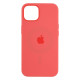 Чохол Original Silicone Case+MagSafe+SplashScreen для iPhone 13 Колір 5, Marigold