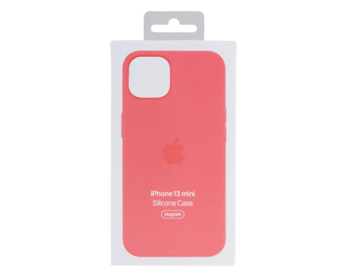 Чохол Original Silicone Case+MagSafe+SplashScreen для iPhone 13 Mini Колір 8, Chalk Pink