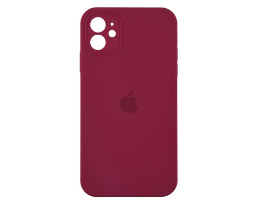 Чохол Silicone Case Square Full Camera для iPhone 11 Колір 08.Dark Blue 2020000347569