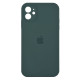 Чохол Silicone Case Square Full Camera для iPhone 11 Колір 08.Dark Blue 2020000347569