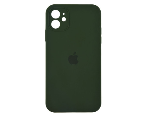 Чохол Silicone Case Square Full Camera для iPhone 11 Колір 08.Dark Blue 2020000347569