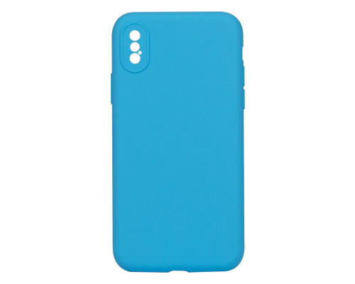 Чохол Silicone Case Full Camera no logo для iPhone X/Xs Колір 16, Blue 2020000293767