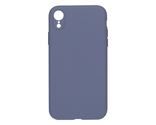 Чохол Silicone Case Full Camera no logo для iPhone Xr Колір 28, Lavender grey 2020000293217