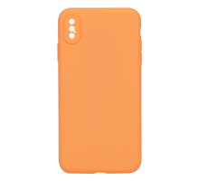 Чохол Silicone Case Full Camera no logo для iPhone Xs Max Колір 49, Papaya 2020000293910