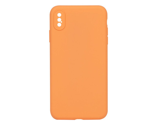 Чохол Silicone Case Full Camera no logo для iPhone Xs Max Колір 49, Papaya 2020000293910