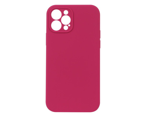 Чохол Silicone Case Full Camera no logo для iPhone 12 Pro Колір 37, Rose red 2020000292296