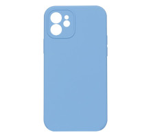 Чохол Silicone Case Full Camera no logo для iPhone 12 Колір 24, Azure 2020000291954