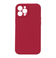 Чохол Silicone Case Full Camera no logo для iPhone 12 Pro Max Колір 56, Wine red 2020000292623