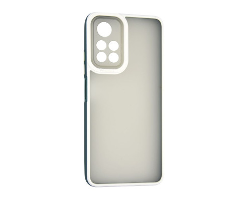 Чохол Gingle White Series with frame для Xiaomi Poco M4 Pro 5G Колір Green