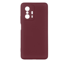 Чохол Full Case No Logo with frame для Xiaomi 11T Колір 42, Maroon 2020000304739