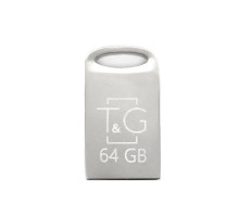 USB флеш-накопичувач T&G 64gb Metal 105 Колір Сталевий 4711472588069