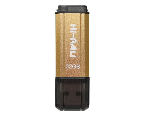 USB флеш-накопичувач Hi-Rali Stark 32gb Колір Золотий