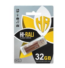 USB флеш-накопичувач Hi-Rali Corsair 32gb Колір Сталевий