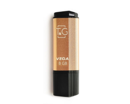 USB флеш-накопичувач T&G 8gb Vega 121 Колір Стальний