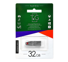 USB флеш-накопичувач T&G 32gb Chrome 115 Колір Сталевий