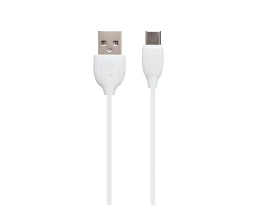 Кабель USB Borofone BX19 Benefit Type-C Мятая упаковка Колір Білий