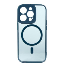 Чохол Baseus Frame Series Magnetic Case+Glass 0.22mm для iPhone 14 Pro ARJT020103 Колір синій