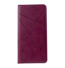 Чехол-книжка Business Leather для Xiaomi Poco X4/Redmi Note 11 Колір Bordo 2020000319658