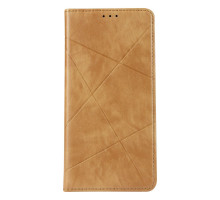 Чохол-книжка Business Leather для Realme Q3t Колір Beige 2020000320241