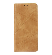 Чохол-книжка Business Leather для Realme Q3t Колір Beige 2020000320241