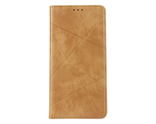 Чохол-книжка Business Leather для Realme Q3t Колір Beige 2020000320241