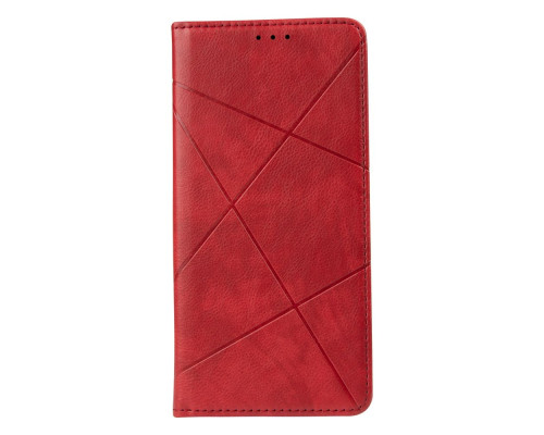 Чехол-книжка Business Leather для Xiaomi Mi 12  Колір Red 2020000319818