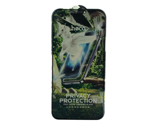 Захисне скло Hoco G11 HD Anti-spy for Apple Iphone 12 Pro Max 25 шт Колір Чорний